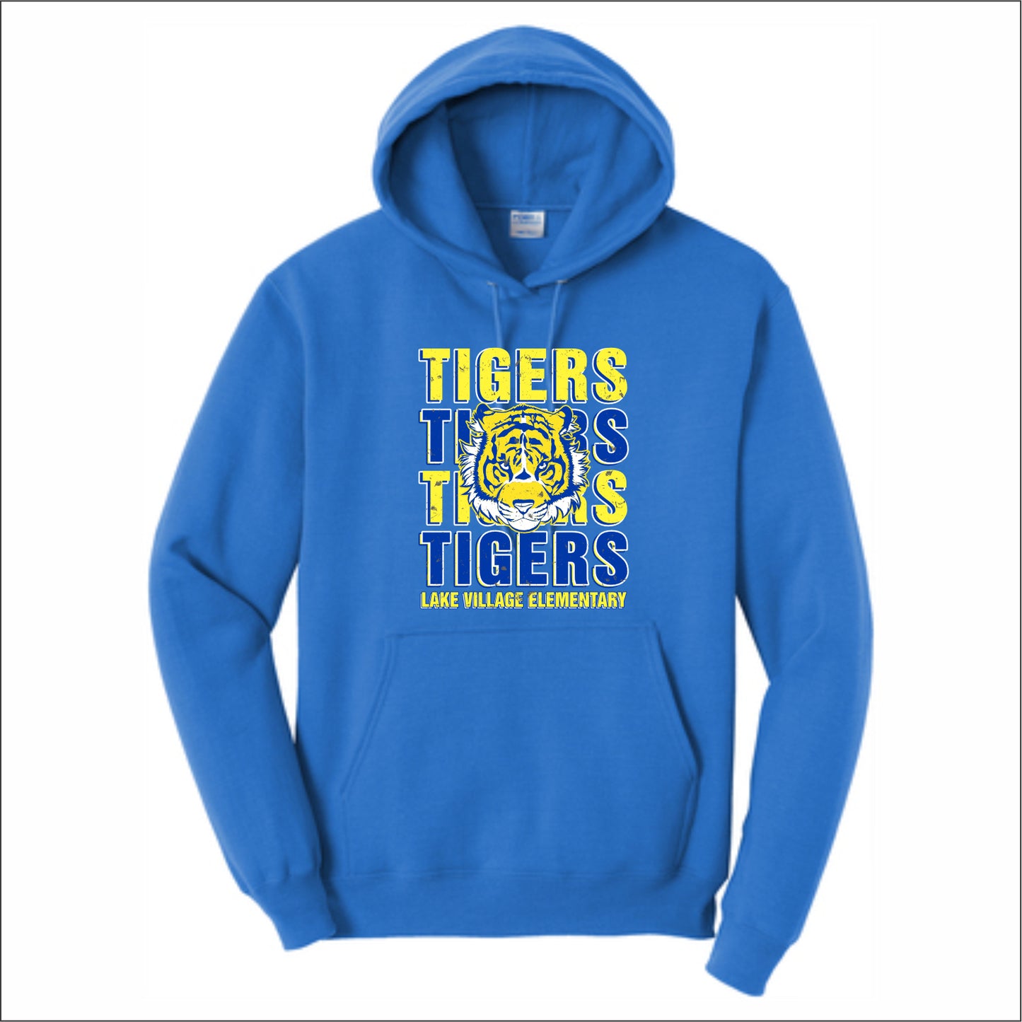 Lake Village Elem Hooded Sweatshirt - Des. B