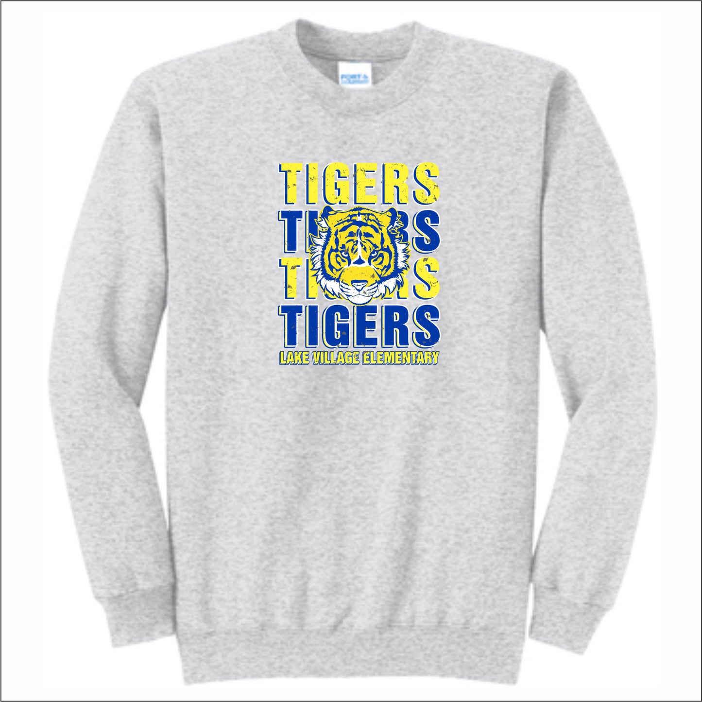 Lake Village Elem Crewneck Sweatshirt - Des. B