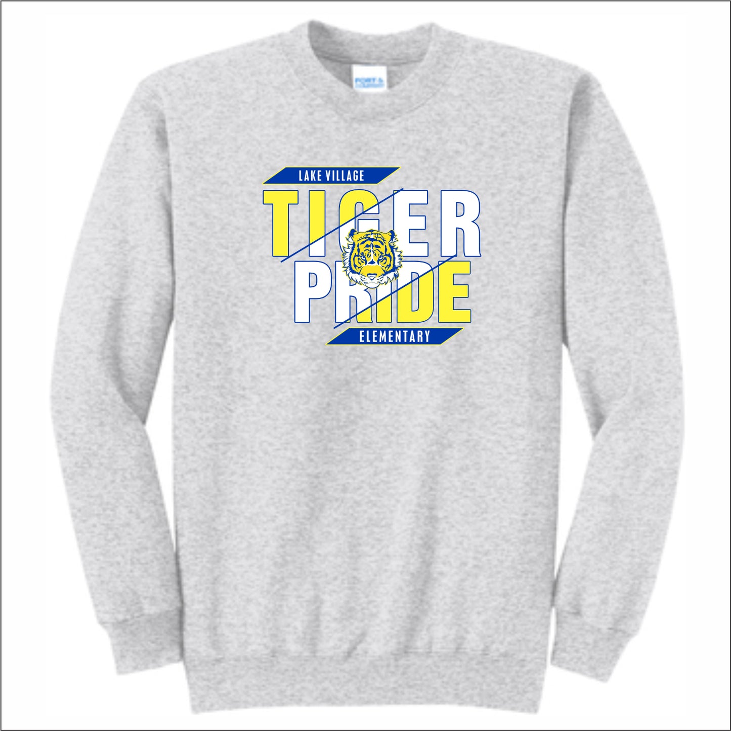 Lake Village Elem Crewneck Sweatshirt - Des. C