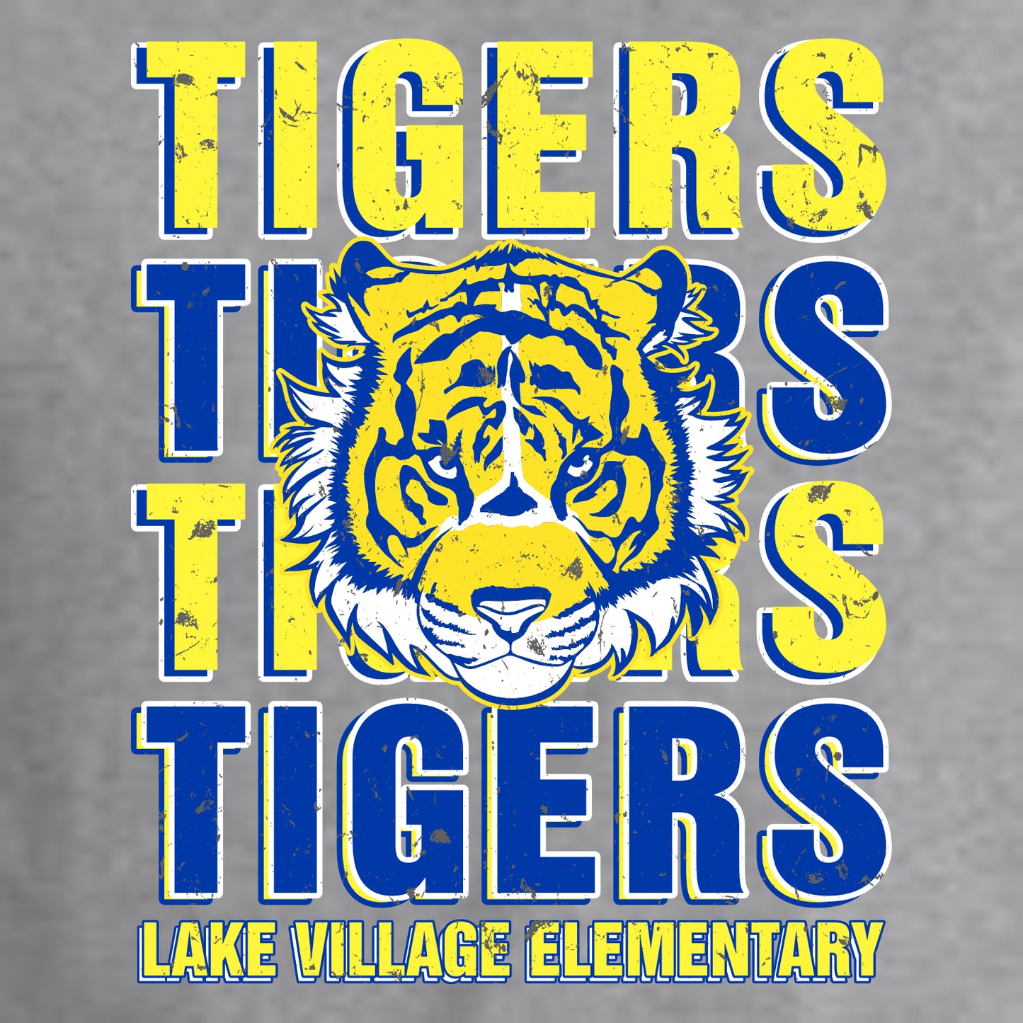 Lake Village Elem Short Sleeve T-shirt - Des. B