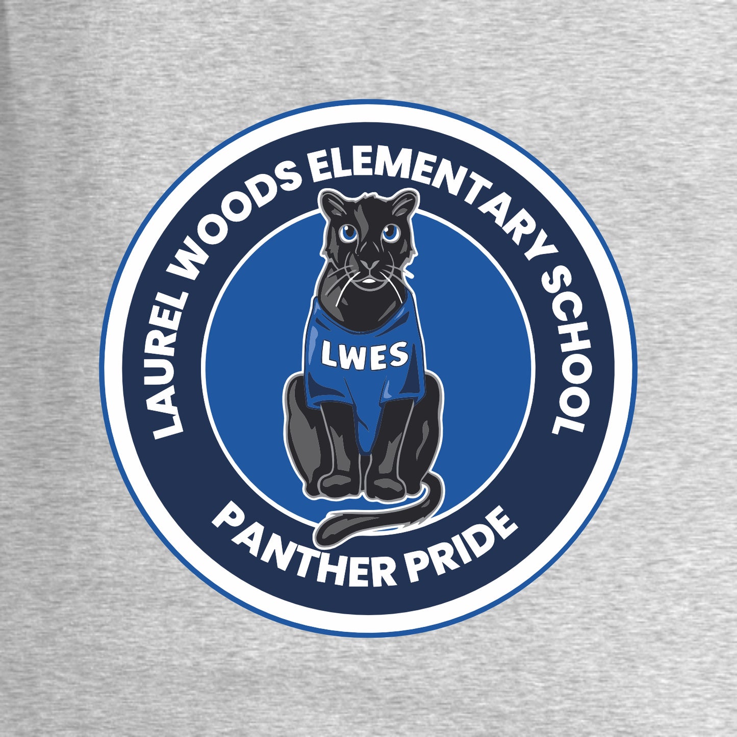 Laurel Woods Elem Full-Zip Hooded Sweatshirt - Des. C