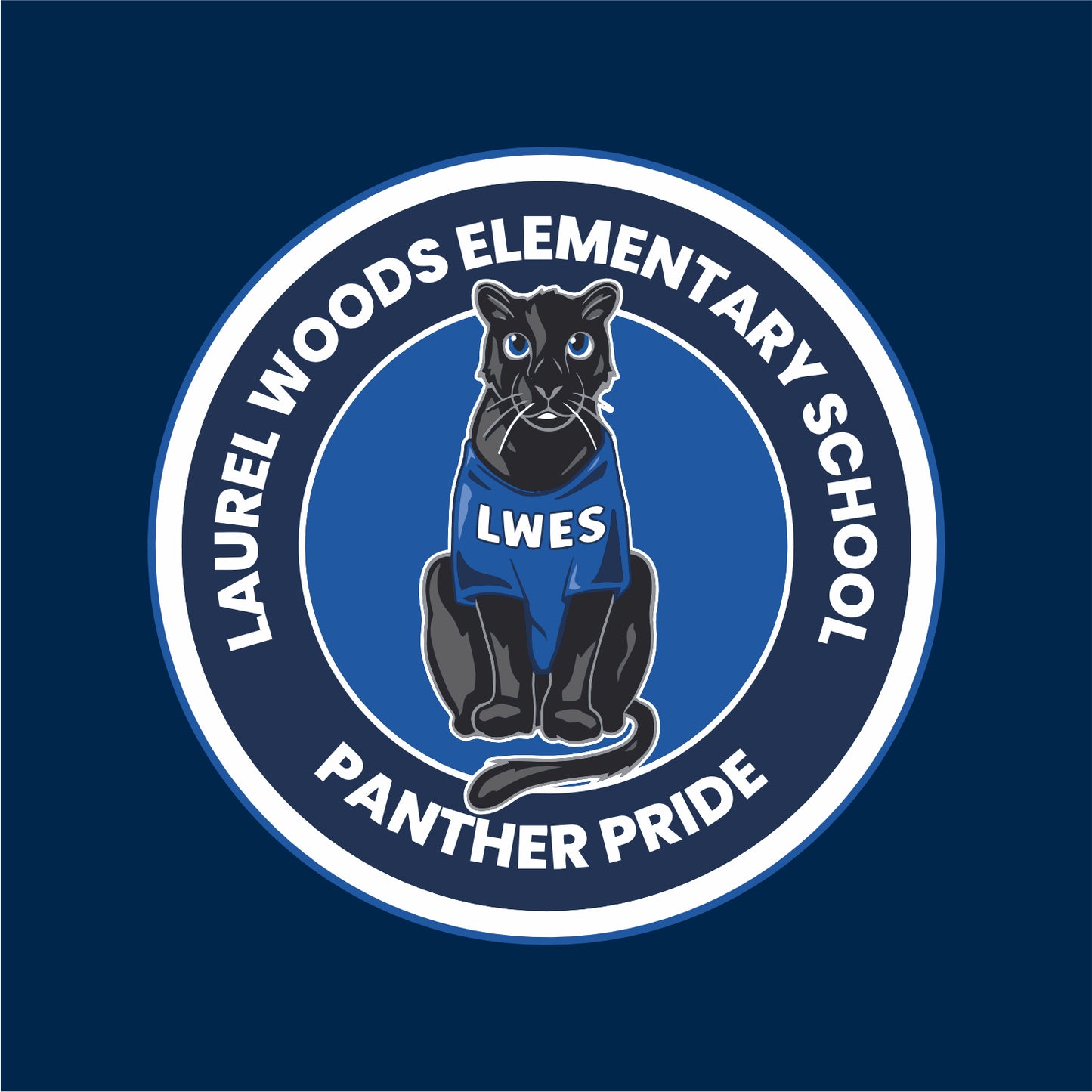Laurel Woods Elem Full-Zip Hooded Sweatshirt - Des. C