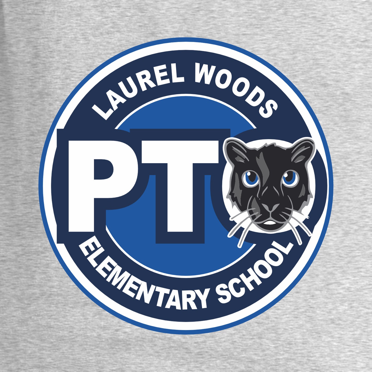Laurel Woods Elem Full-Zip Hooded Sweatshirt - Des. B