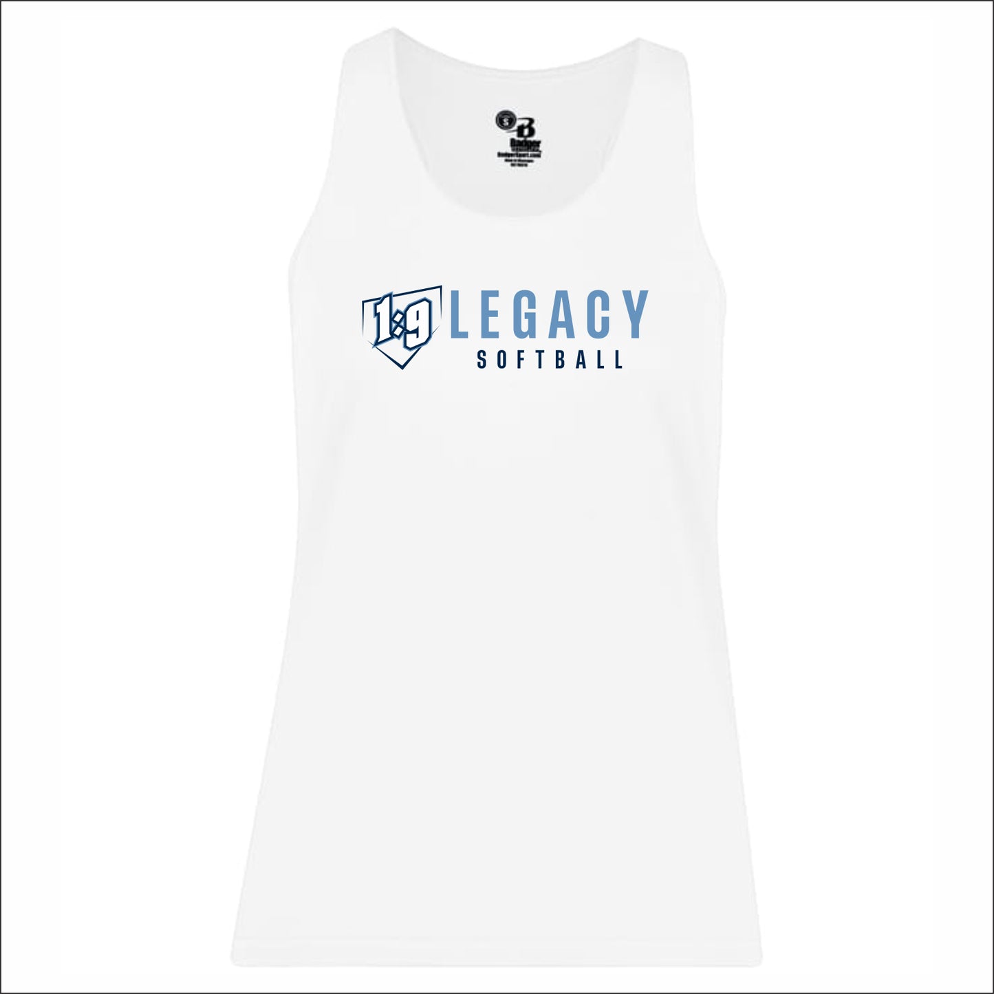 1:9 Legacy Softball Ladies Performance Racerback Tank Top