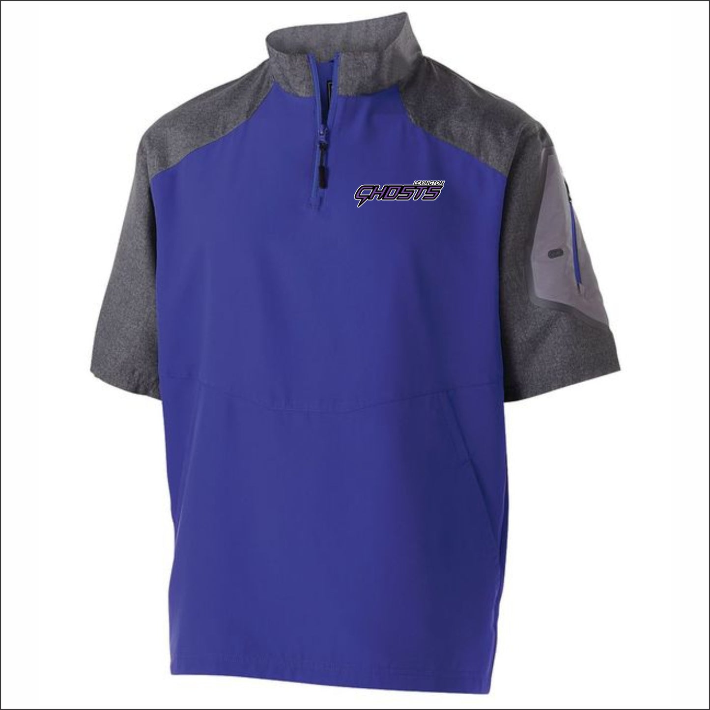Lexington Ghosts Raider Short Sleeve Pullover Shell