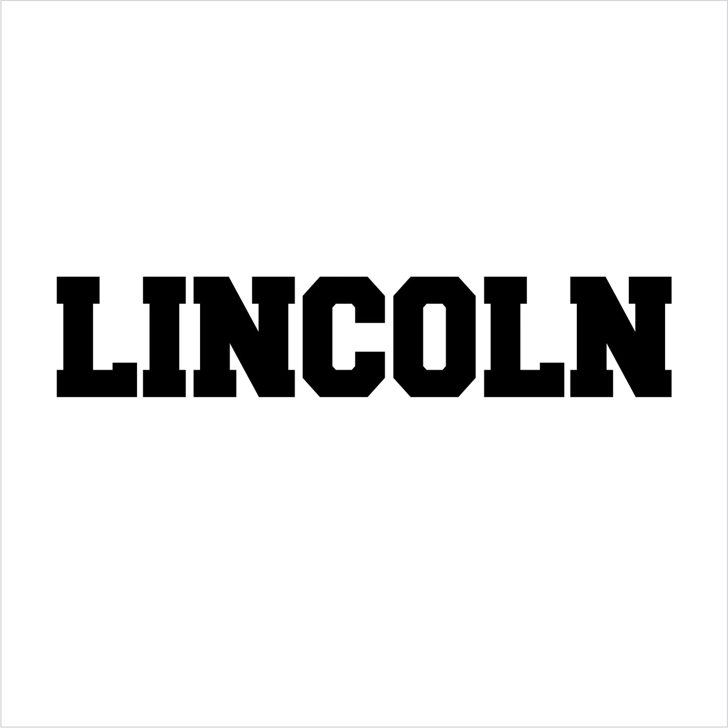 Lincoln Loggers Hooded Sweatshirt - Des. C