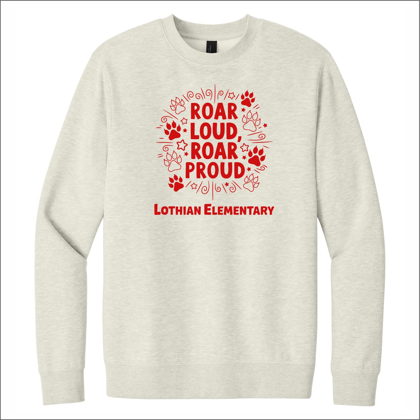 Lothian Elementary VIT Crewneck Sweatshirt - Des. B