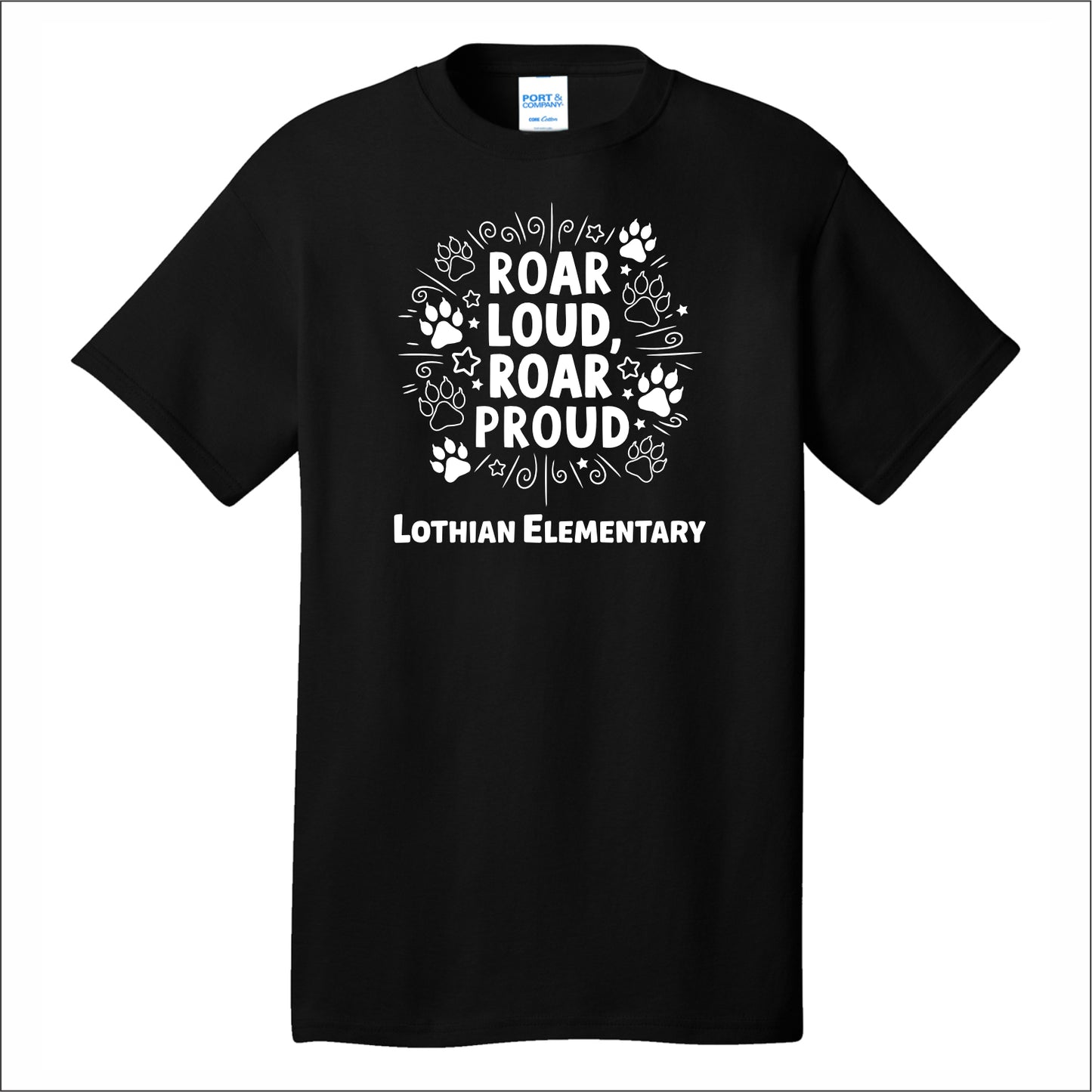 Lothian Elementary Short Sleeve T-shirt - Des. B