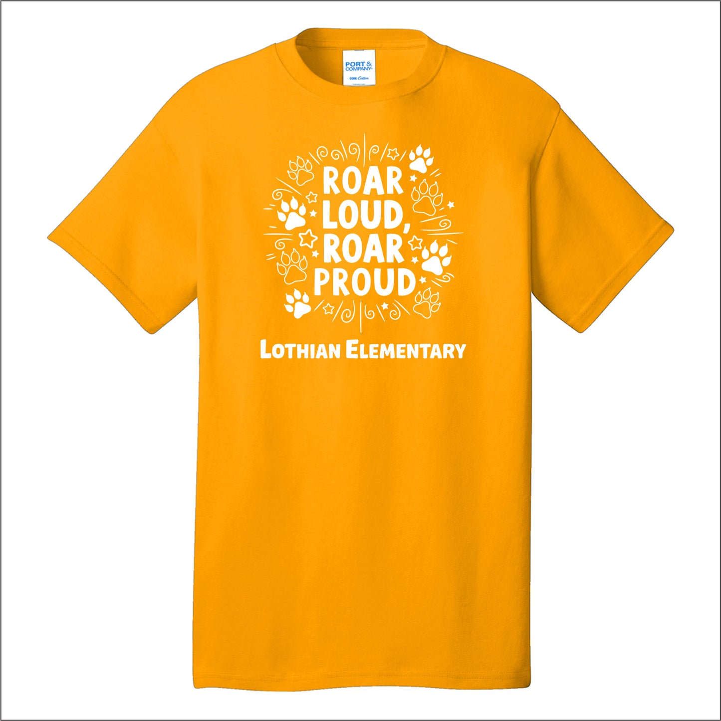 Lothian Elementary Short Sleeve T-shirt - Des. B