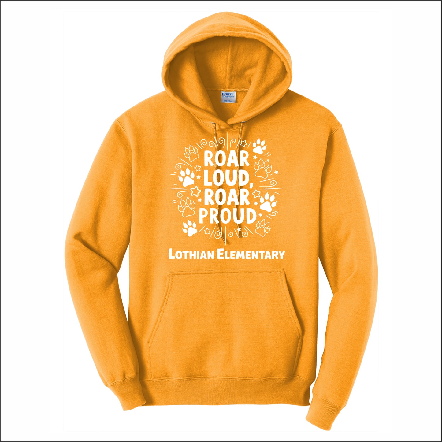 Lothian Elementary Hooded Sweatshirt - Des. B
