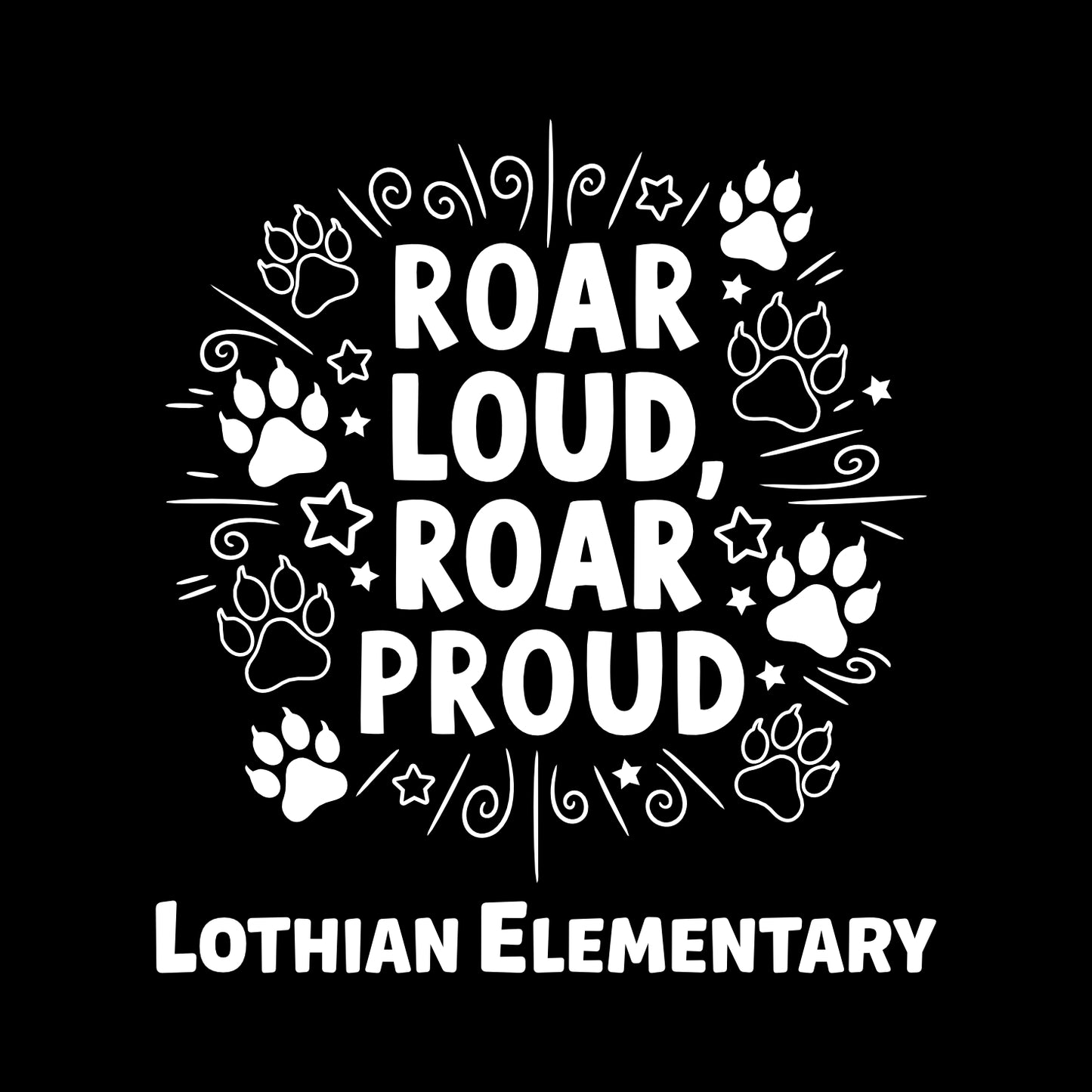Lothian Elementary Short Sleeve T-shirt - Des. B