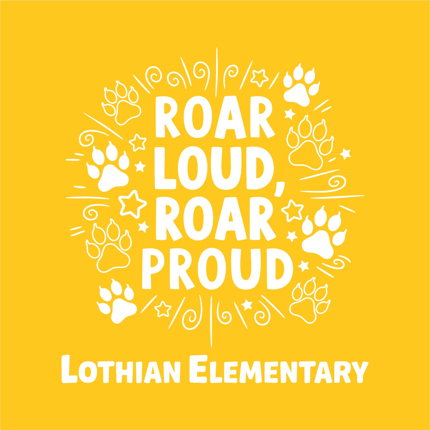 Lothian Elementary Short Sleeve T-shirt - Des. B