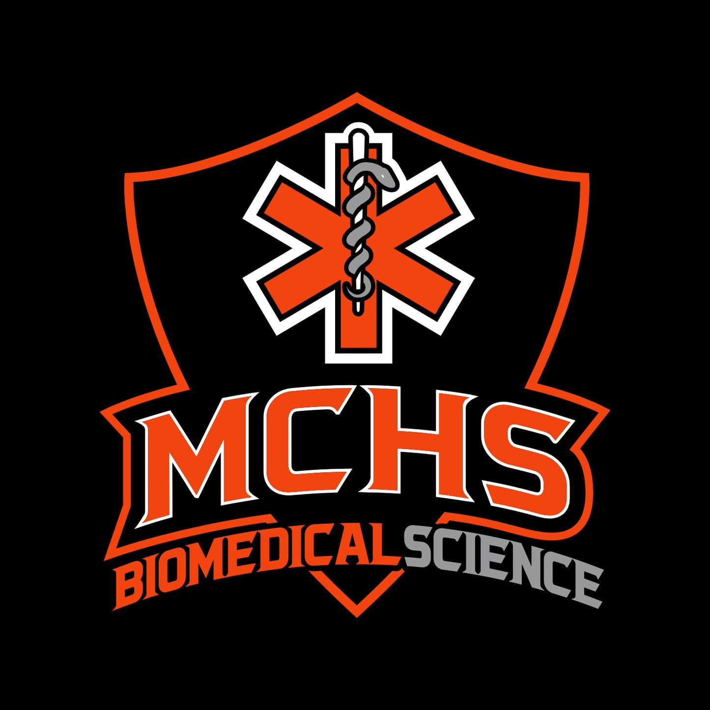 MCHS Biomedical Science Short Sleeve T-shirt - Des. A