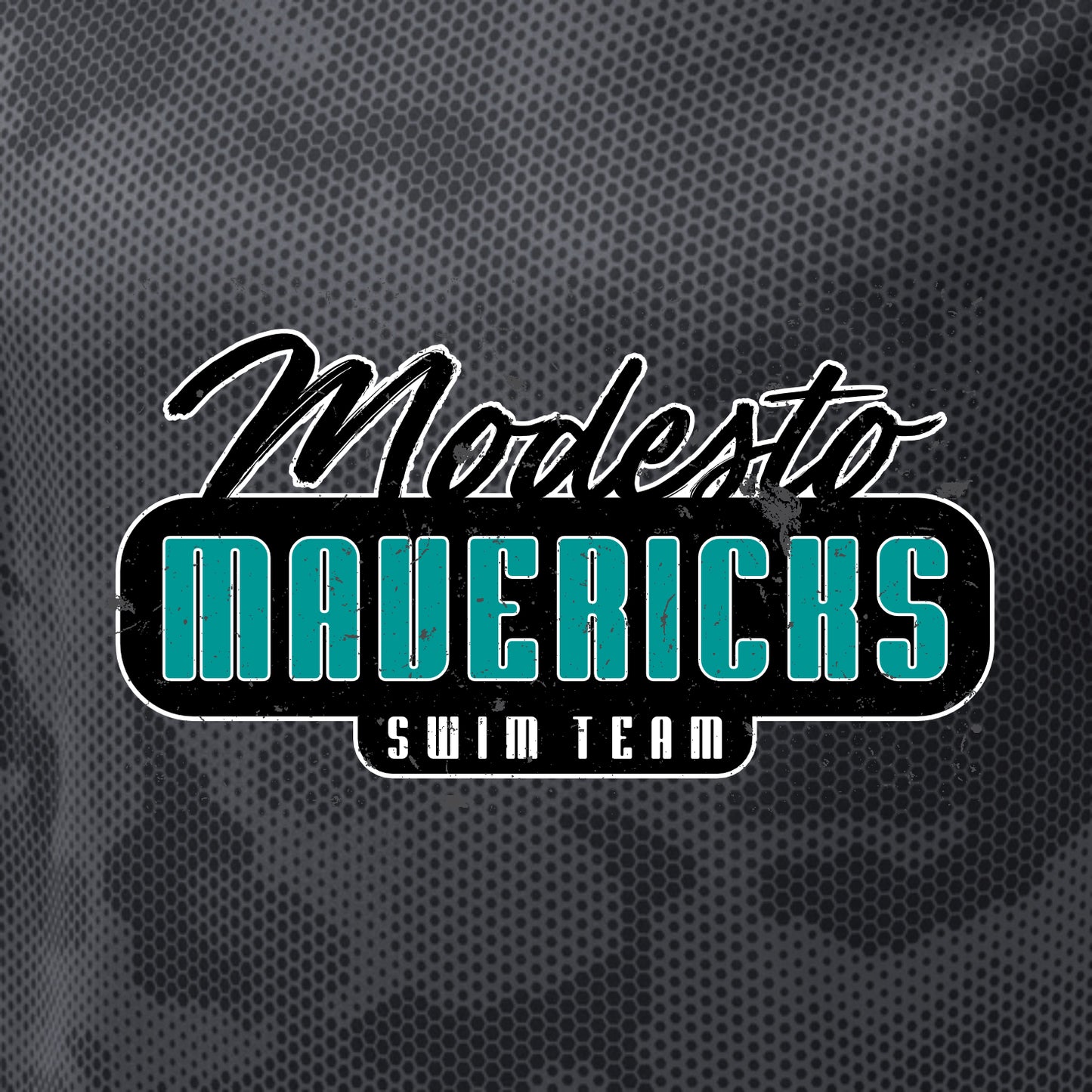 Modesto Mavericks CamoHex Performance T-shirt - Design B
