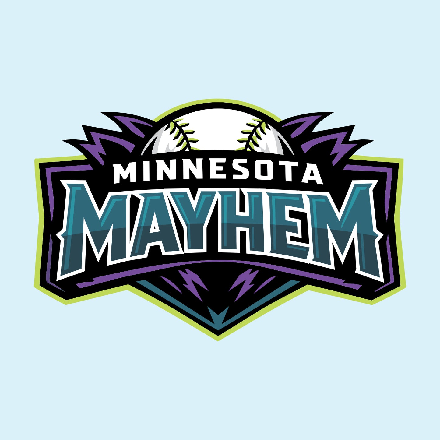 Minnesota Mayhem Color Blast Short Sleeve T-shirt
