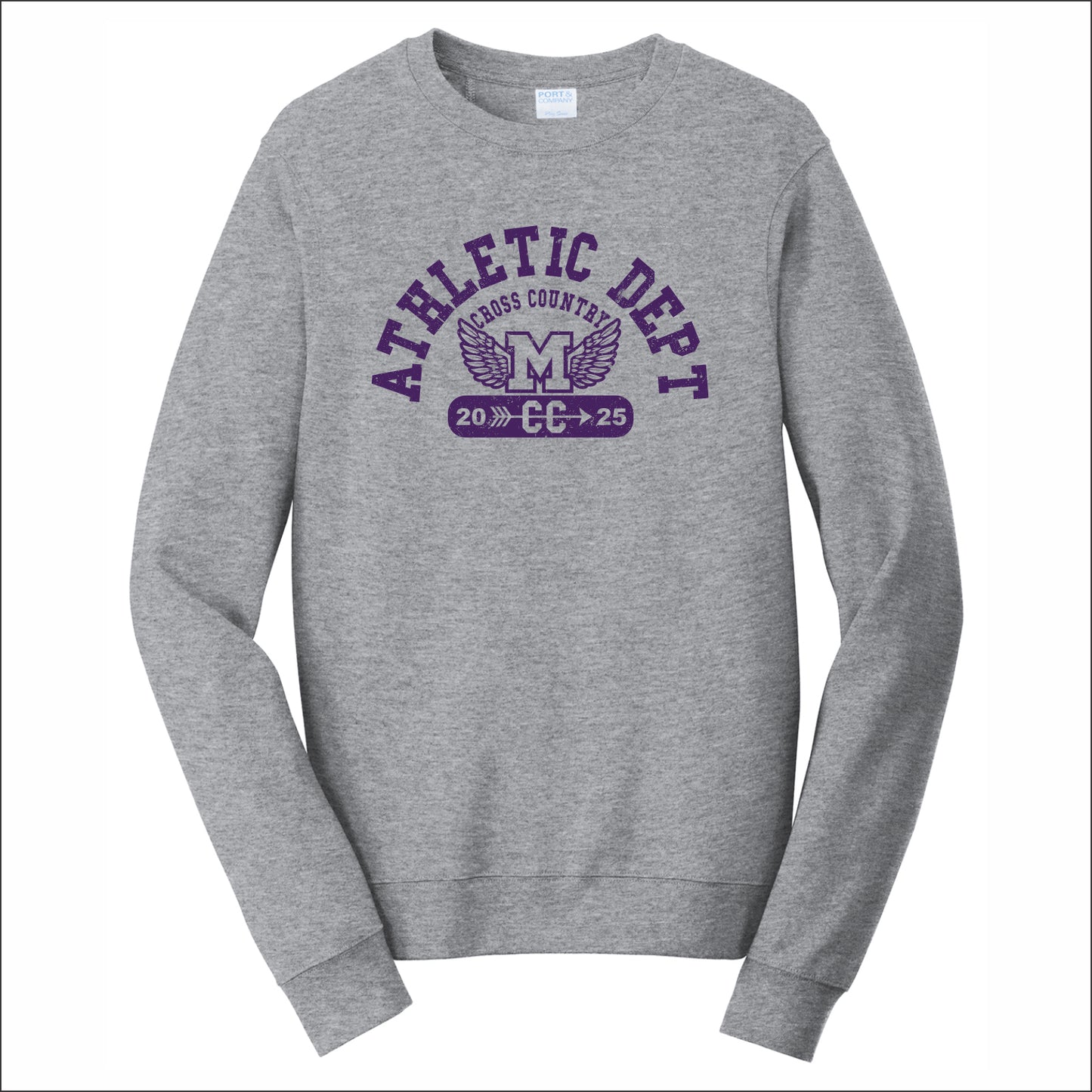 Monticello Cross Country Fan Favorite Crewneck Sweatshirt