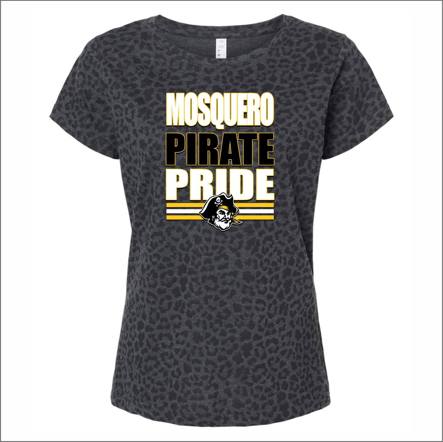 Mosquero Schools Ladies Fine Jersey T-shirt - Des. A