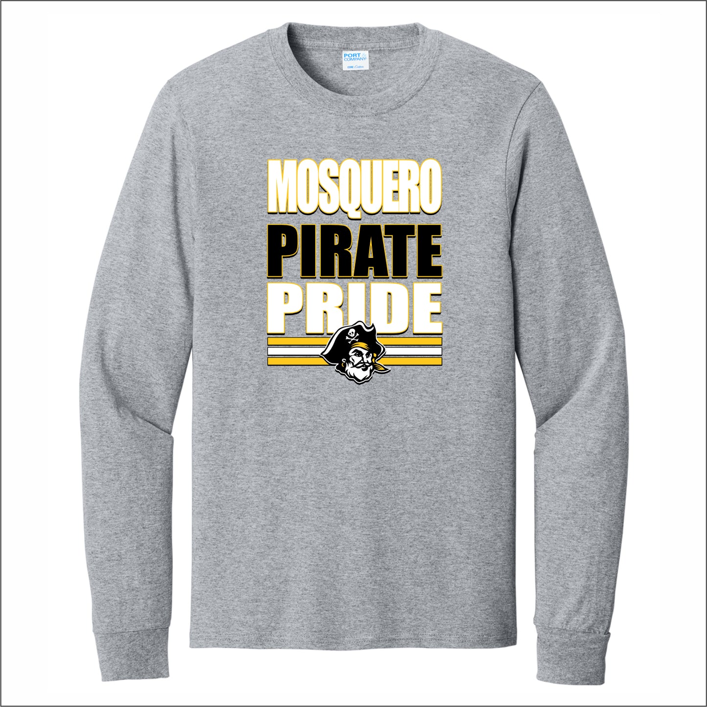 Mosquero Schools Long Sleeve T-shirt - Des. A