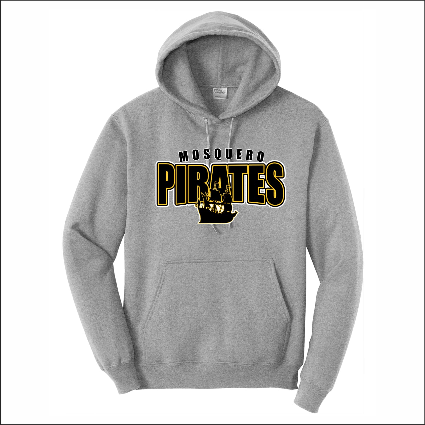 Mosquero Schools Hooded Sweatshirt - Des. B