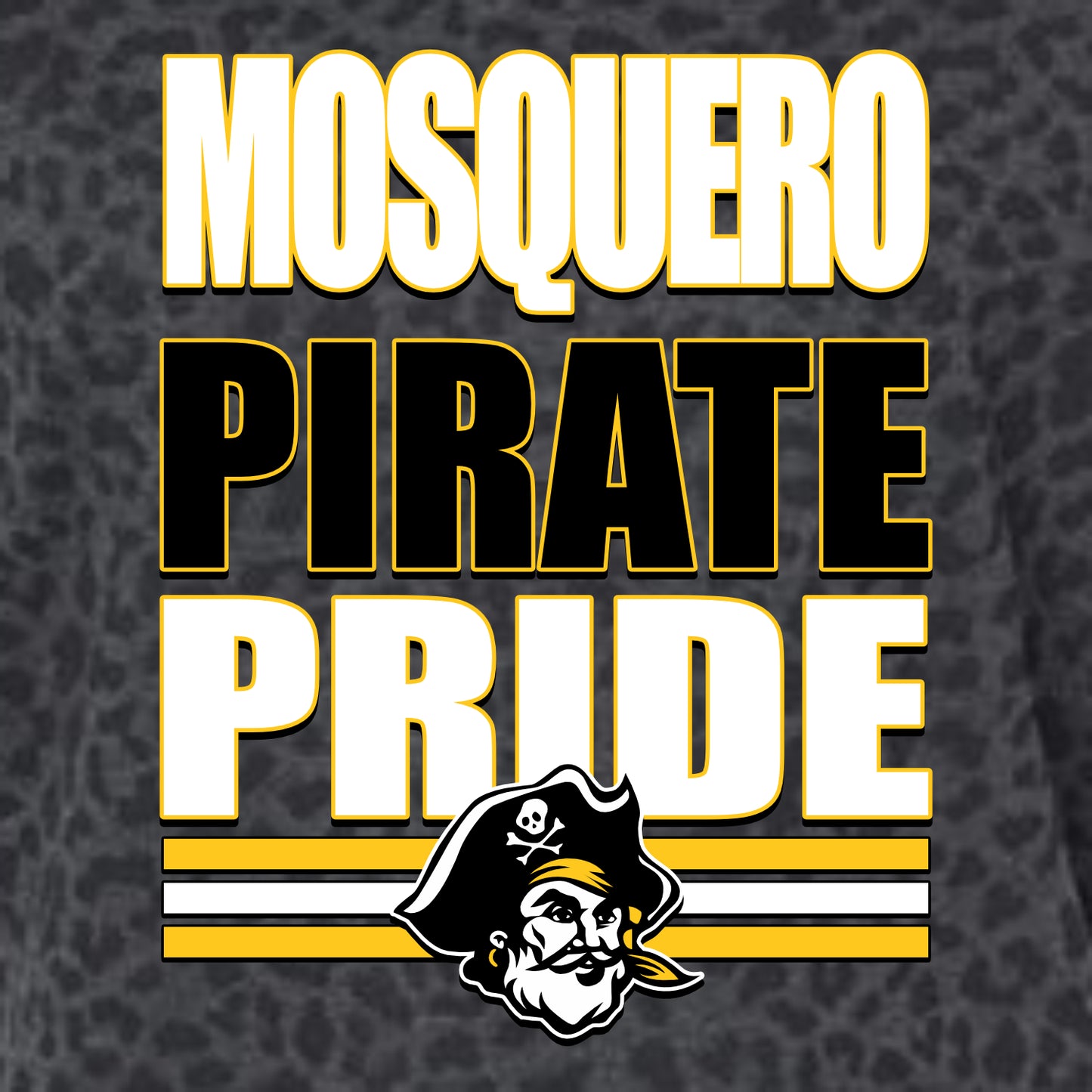 Mosquero Schools Ladies Fine Jersey T-shirt - Des. A
