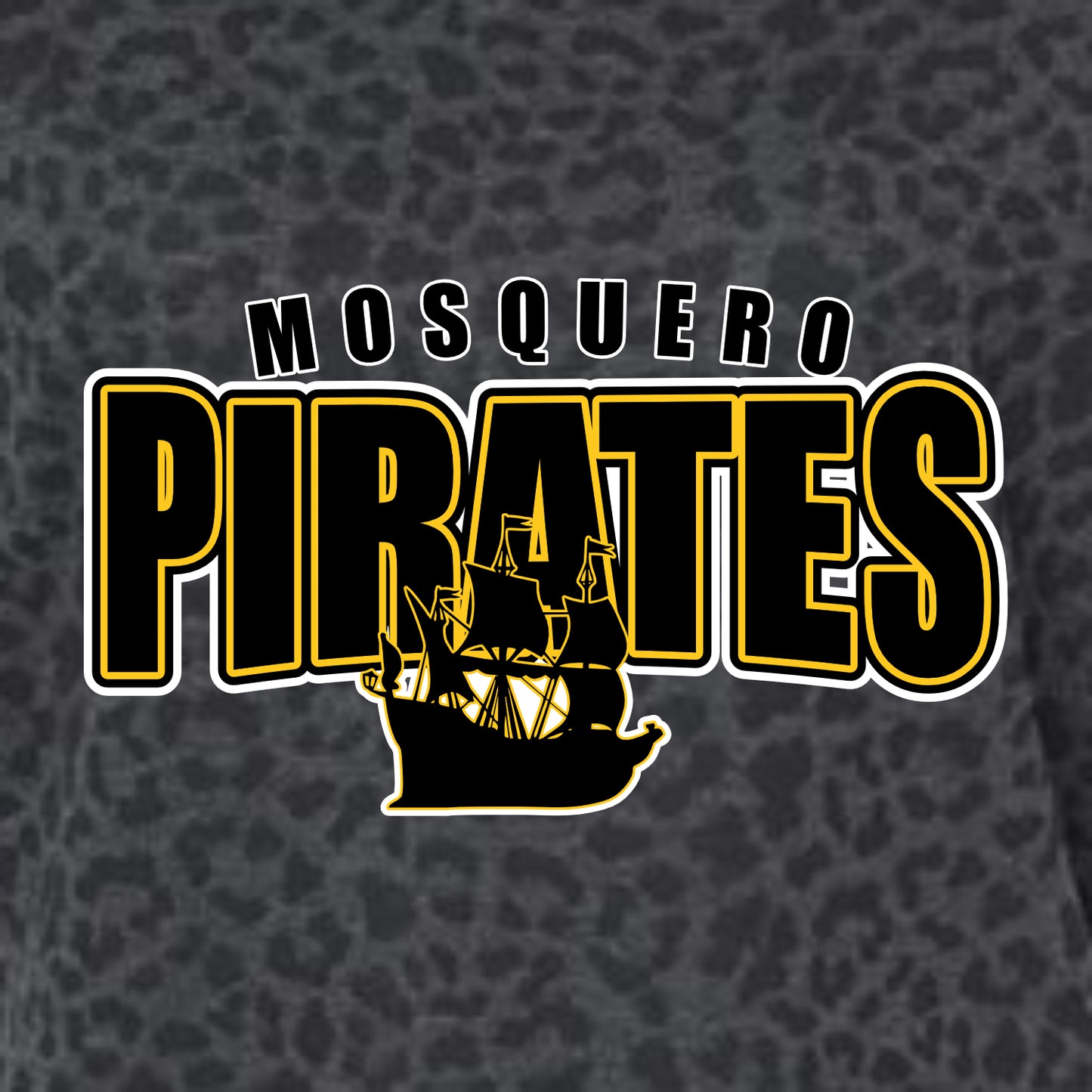 Mosquero Schools Ladies Fine Jersey T-shirt - Des. B