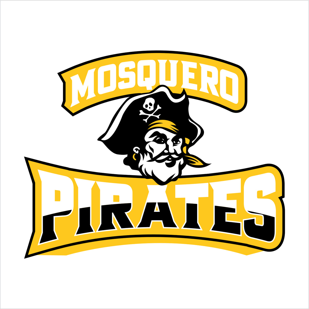 Mosquero Schools Long Sleeve T-shirt - Des. B