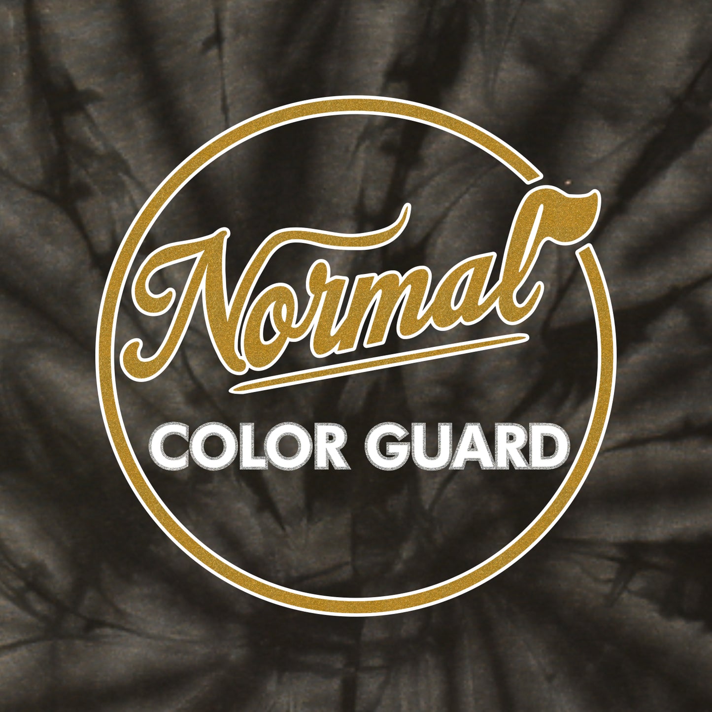 Normal Color Guard Tie-Dye Long Sleeve T-shirt