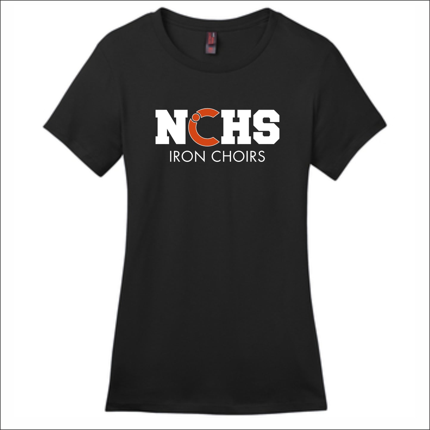 NCHS Choir Ladies Perfect T-shirt - Design A
