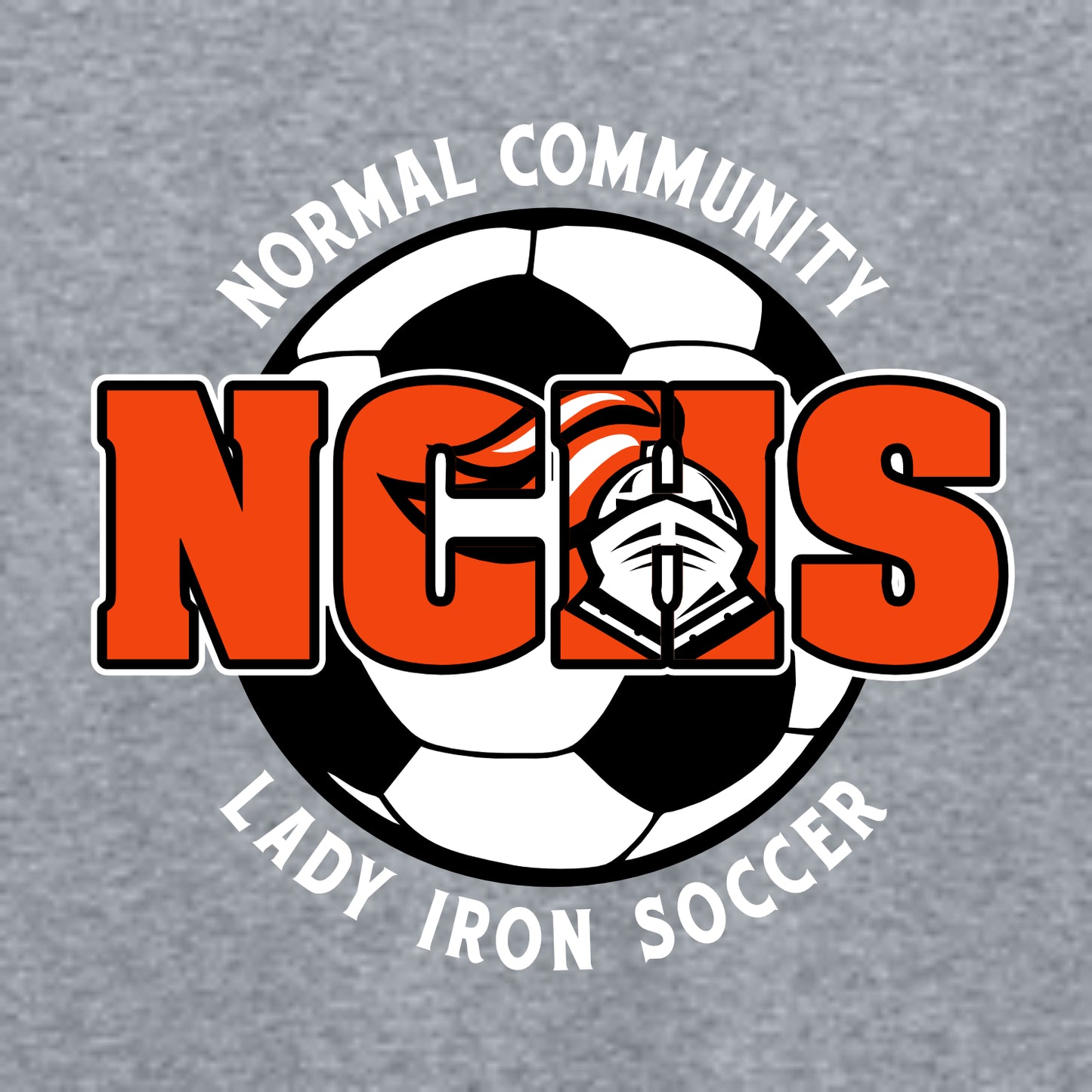 NCHS Lady Iron Soccer Crewneck Sweatshirt