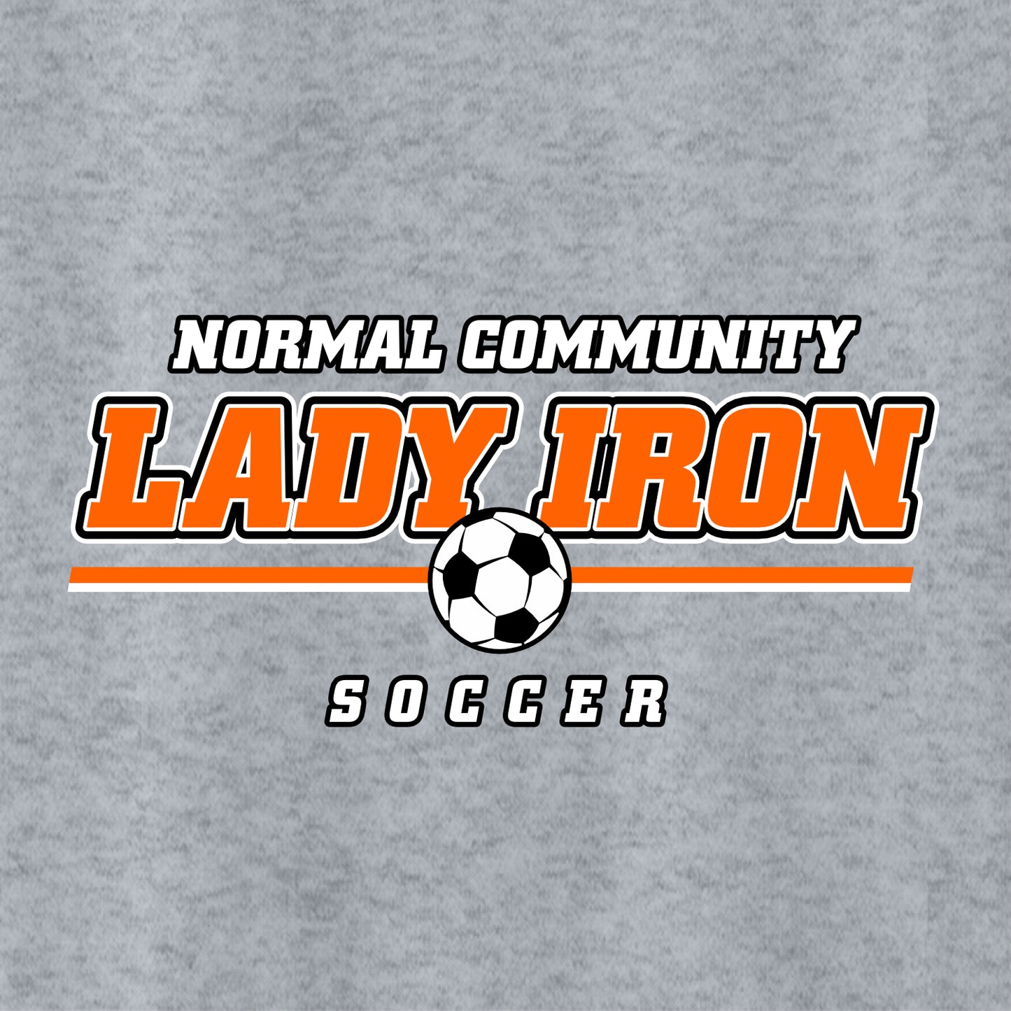 NCHS Lady Iron Soccer Crewneck Sweatshirt