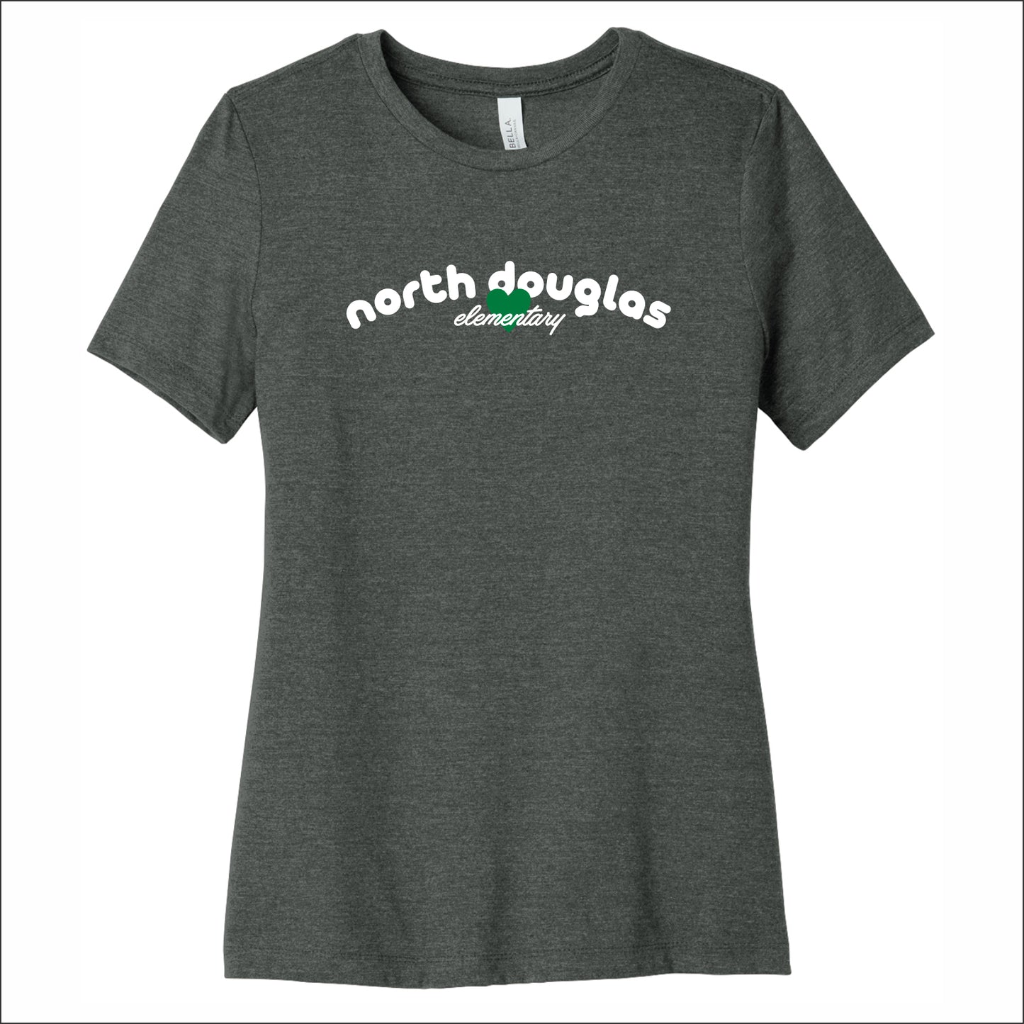 NDouglas Spiritwear Ladies Heathered Relaxed Jersey Tee