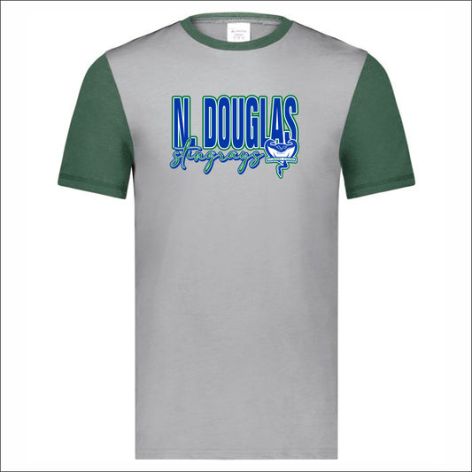 NDouglas Spiritwear Gameday Vintage Ringer Tee
