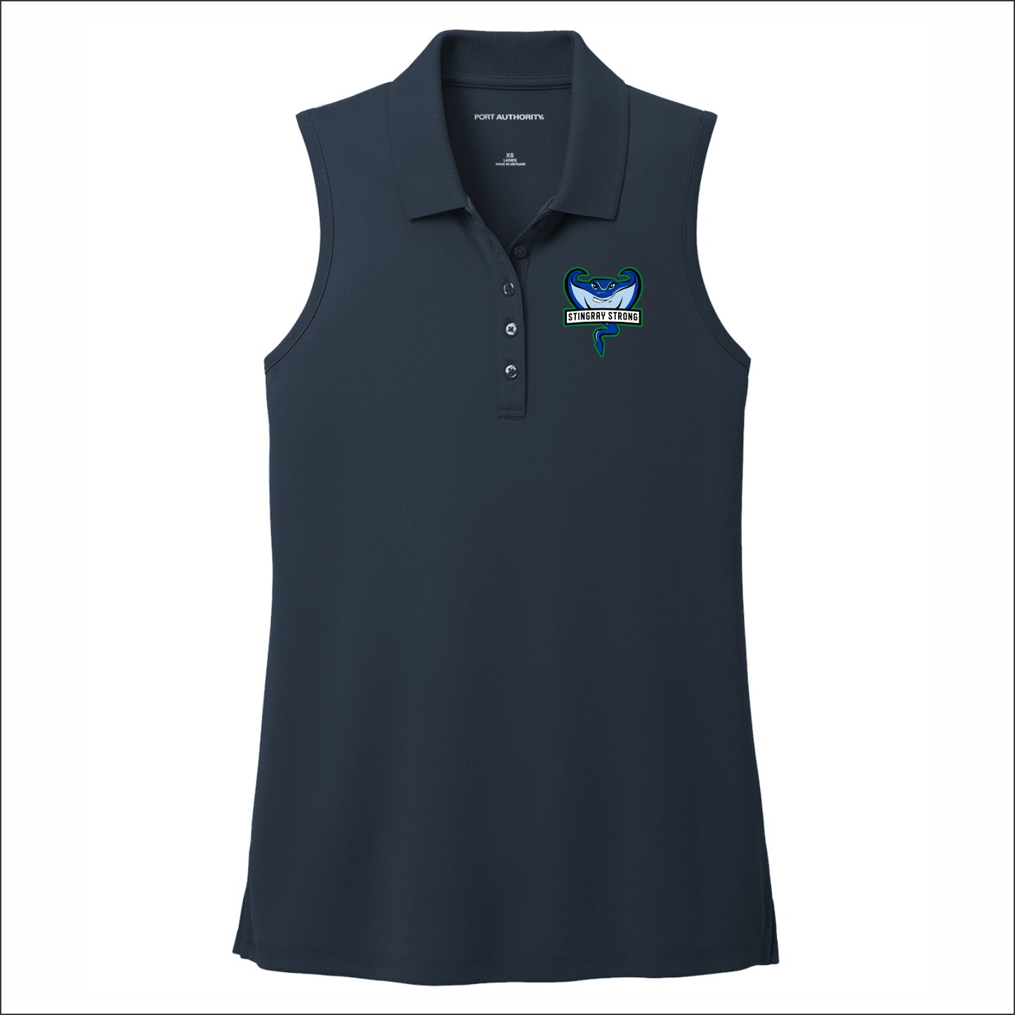 NDouglas Staff Ladies Sleeveless Polo Shirt