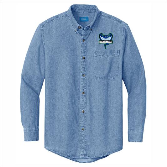NDouglas Staff Long Sleeve Denim Shirt