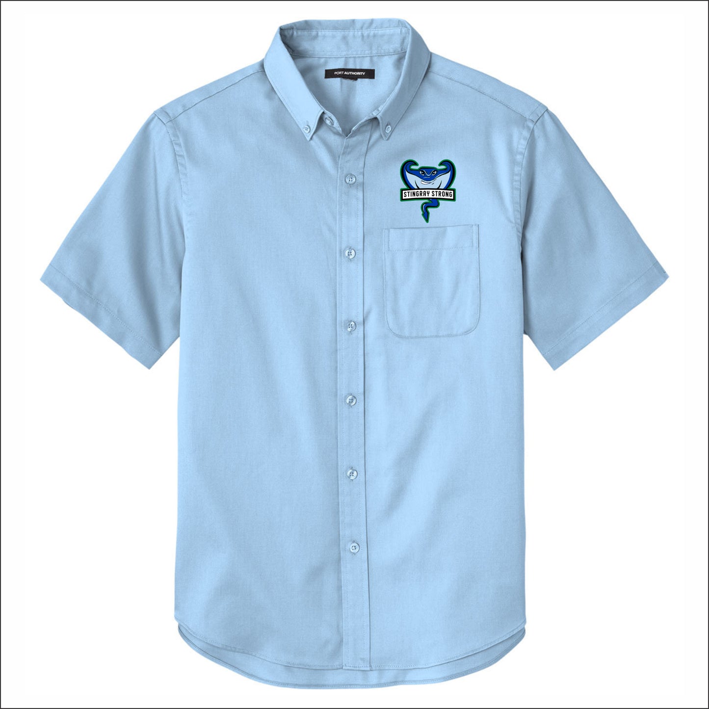 NDouglas Staff Short Sleeve SuperPro React Twill