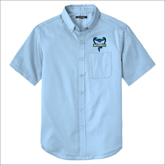 NDouglas Staff Short Sleeve SuperPro React Twill