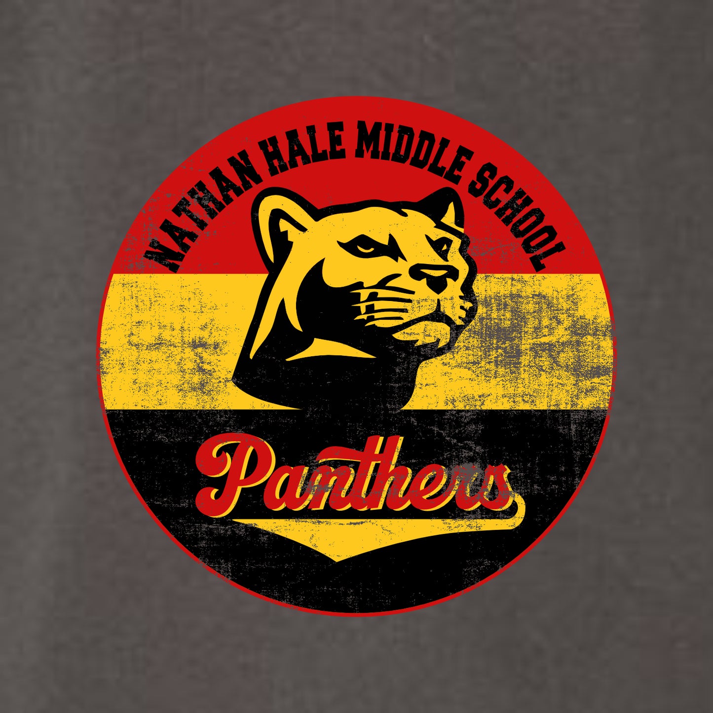 Nathan Hale MS Ladies Fine Jersey T-shirt - Design B
