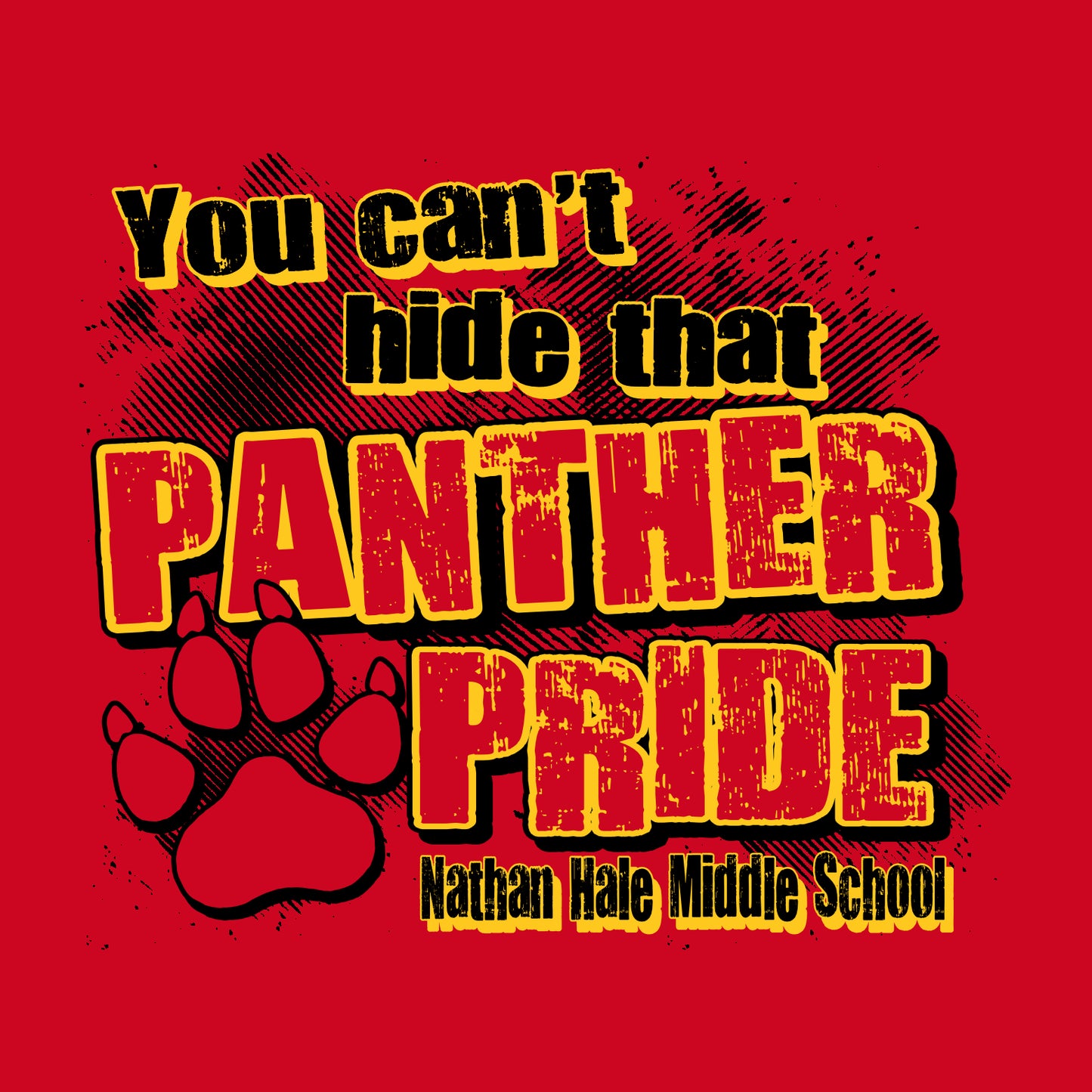 Nathan Hale MS Ladies Fine Jersey T-shirt - Design A