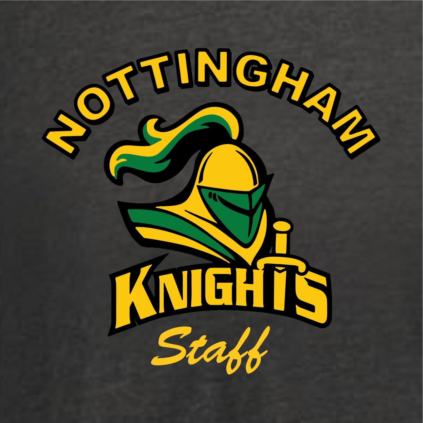 Nottingham Staff Tri-Blend Long Sleeve T-shirt