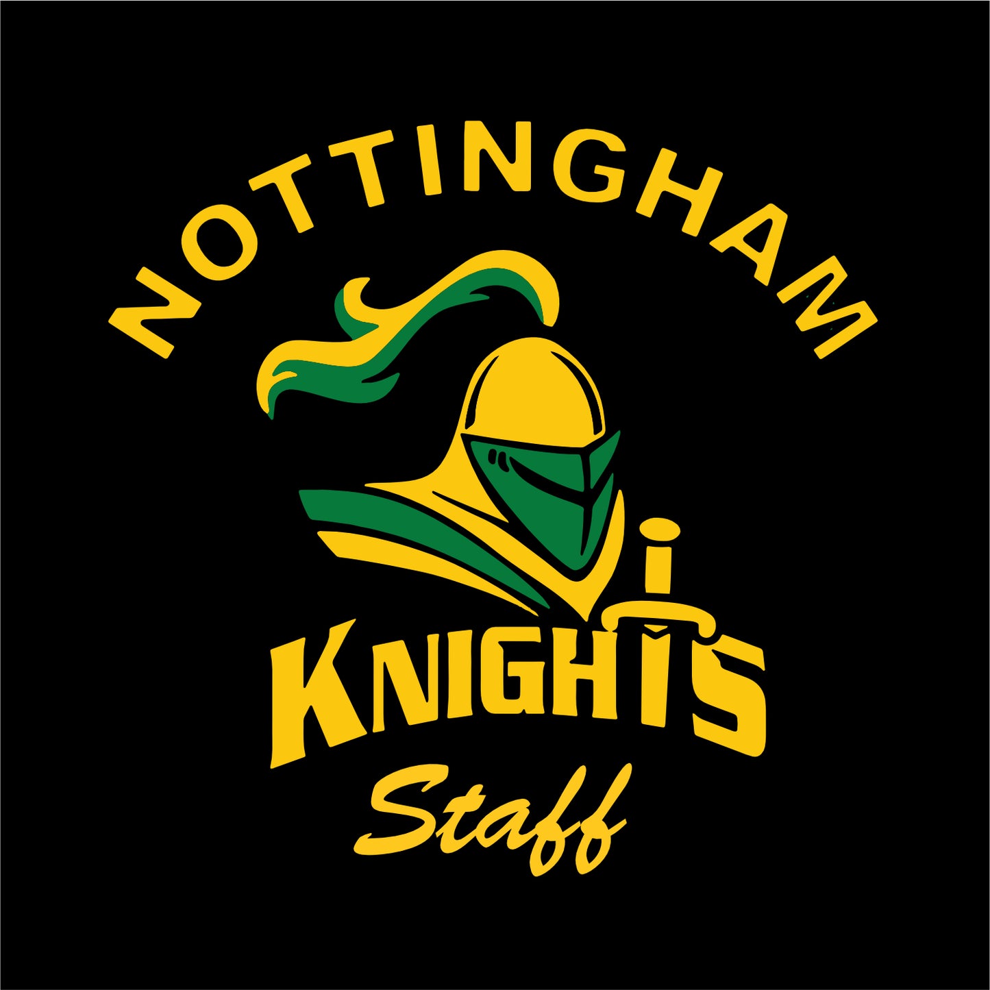 Nottingham Staff Vintage Football T-shirt