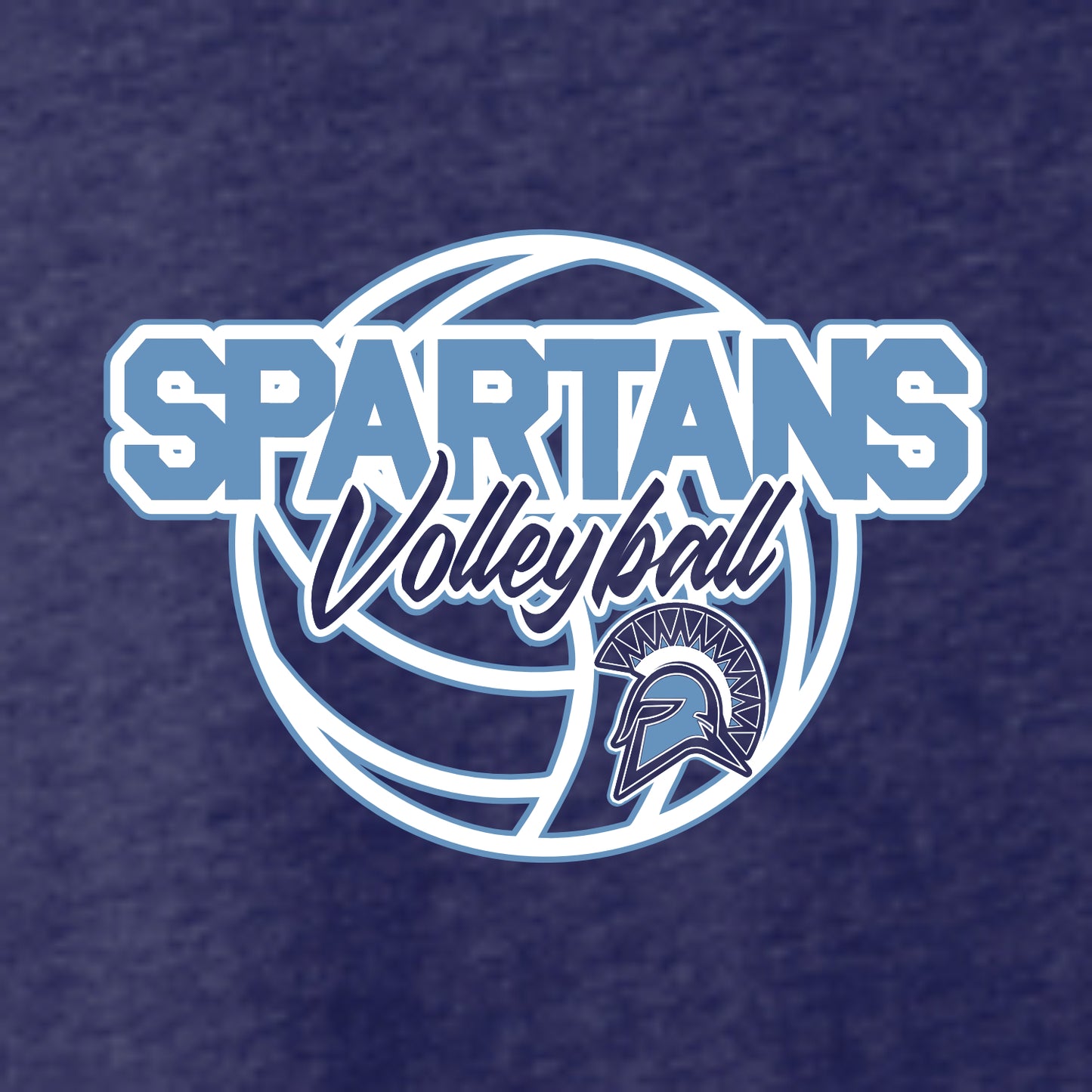 OMS Volleyball Tri-blend T-shirt - Des. A