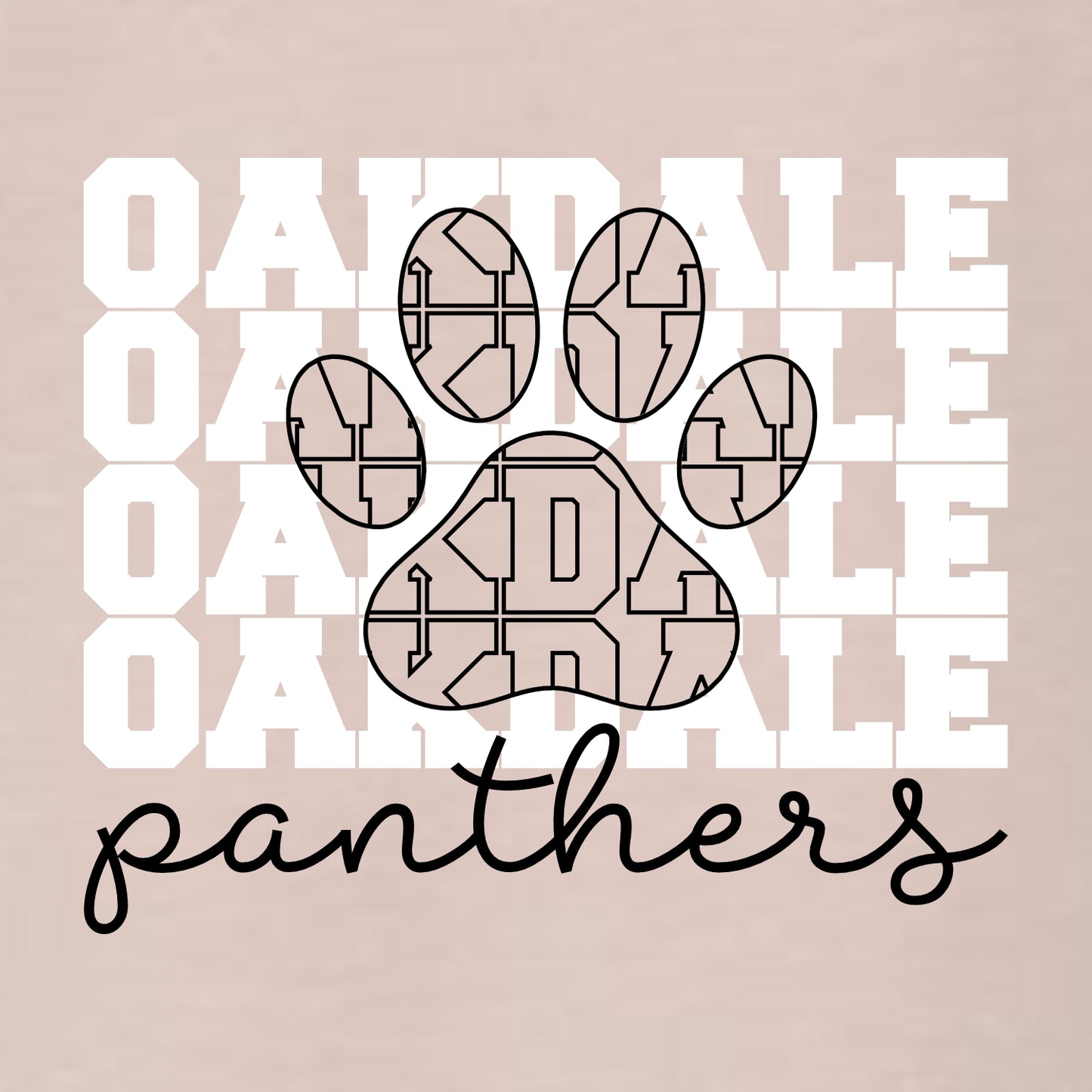Oakdale Elementary Ladies Relaxed Jersey Tee