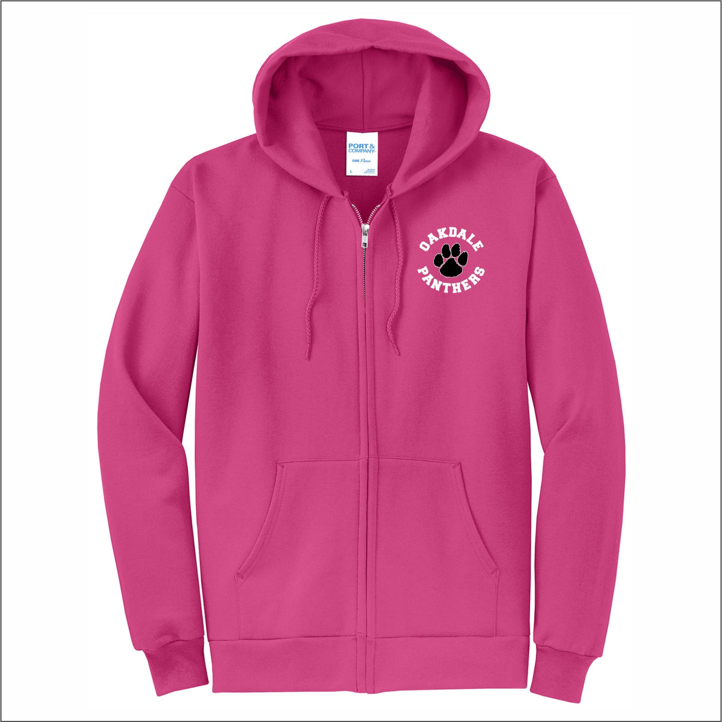 Oakdale Elementary Full-Zip Hooded Sweatshirt