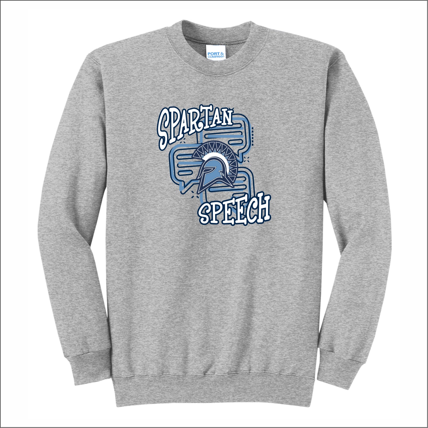Olympia Spartans Speech Crewneck Sweatshirt