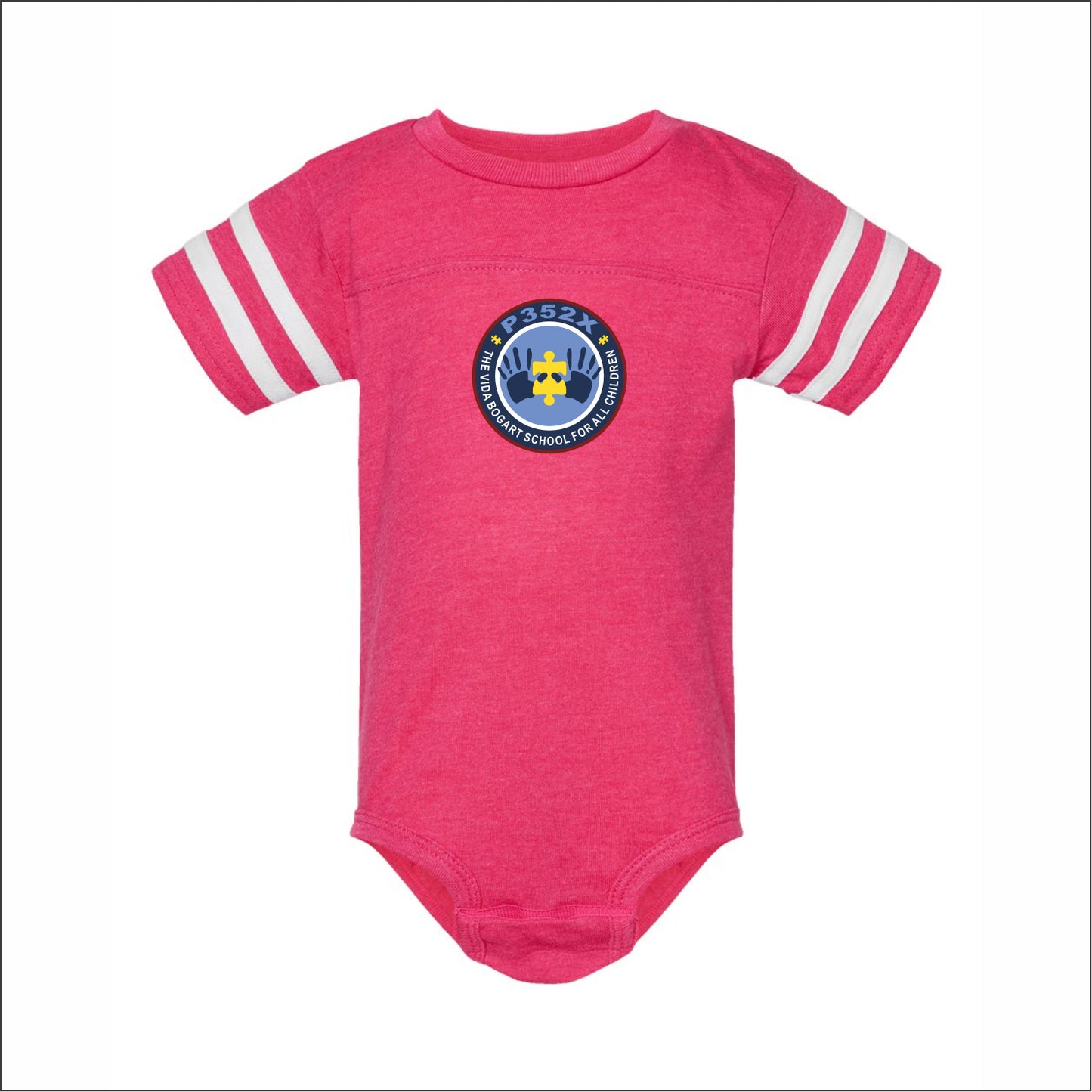 P352X School Infant Vintage Football Bodysuit