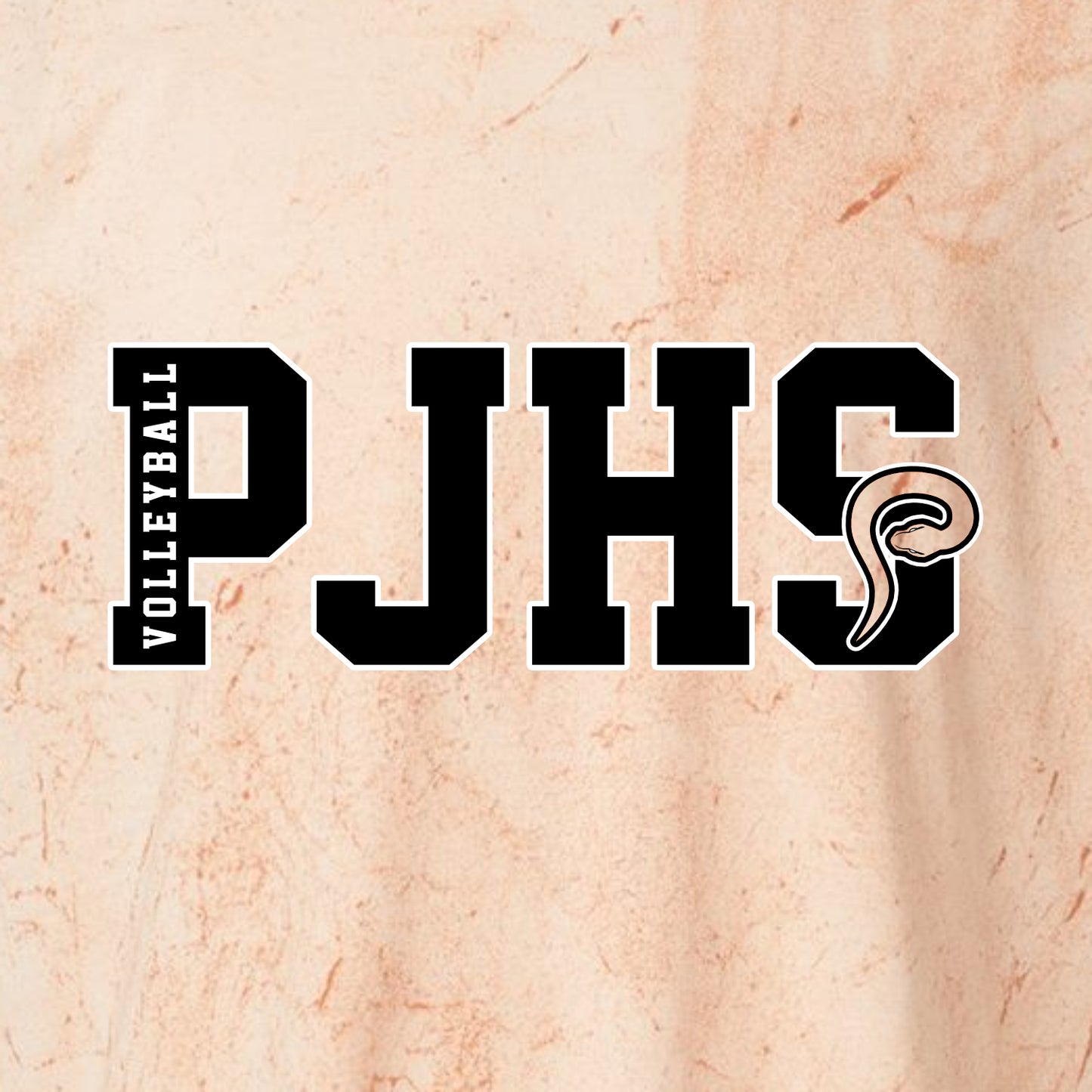 PJHS Volleyball Color Blast Short Sleeve T-shirt