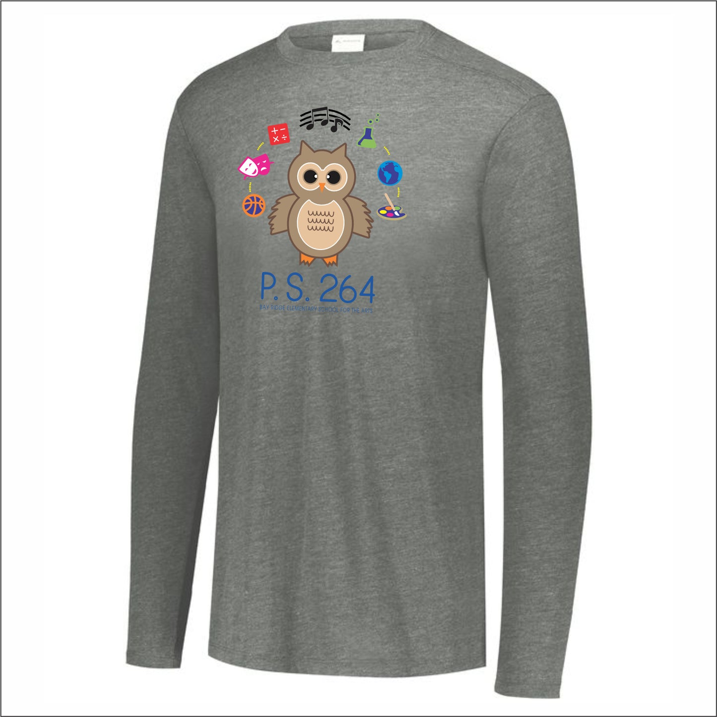 PS264 Tri-Blend Long Sleeve T-shirt
