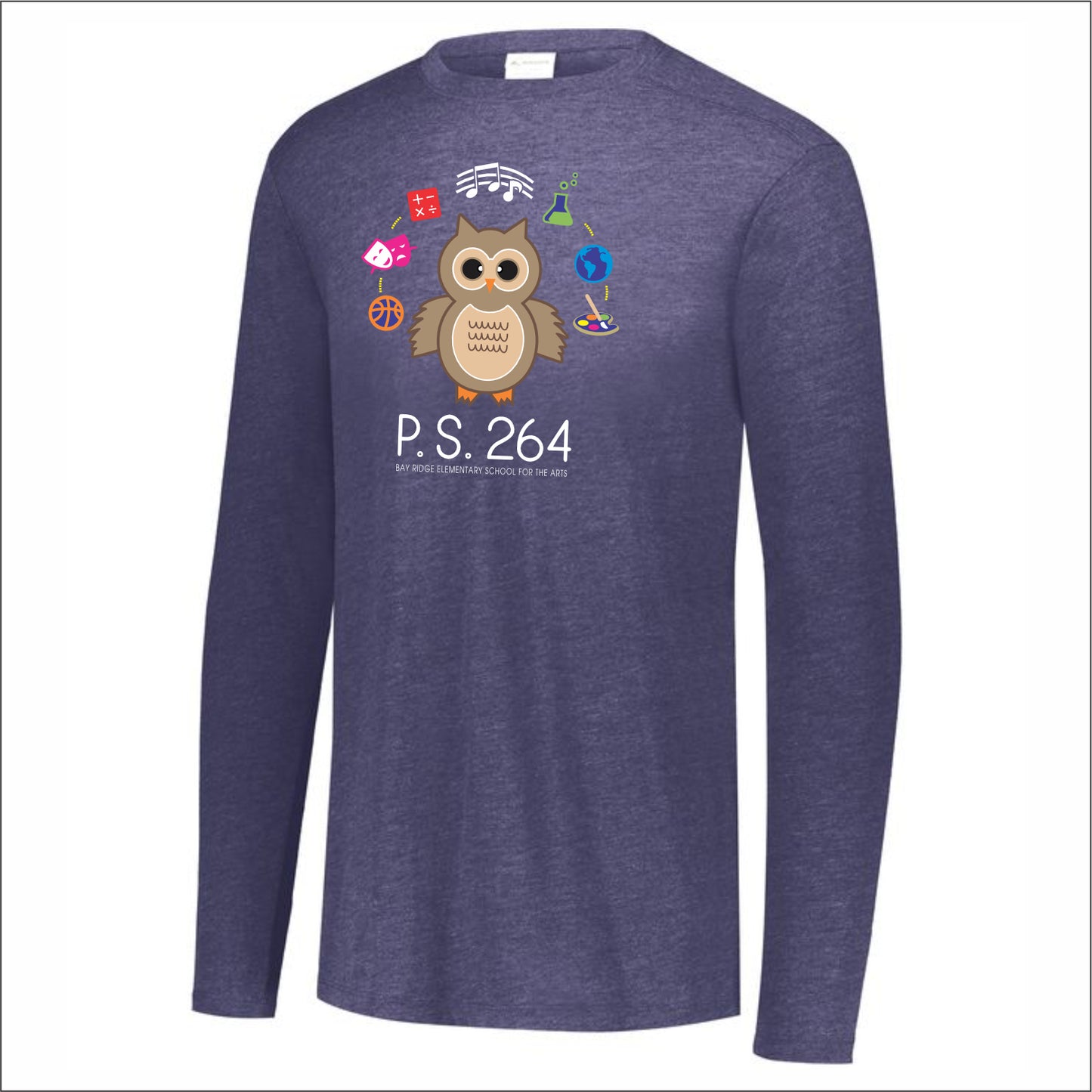 PS264 Tri-Blend Long Sleeve T-shirt