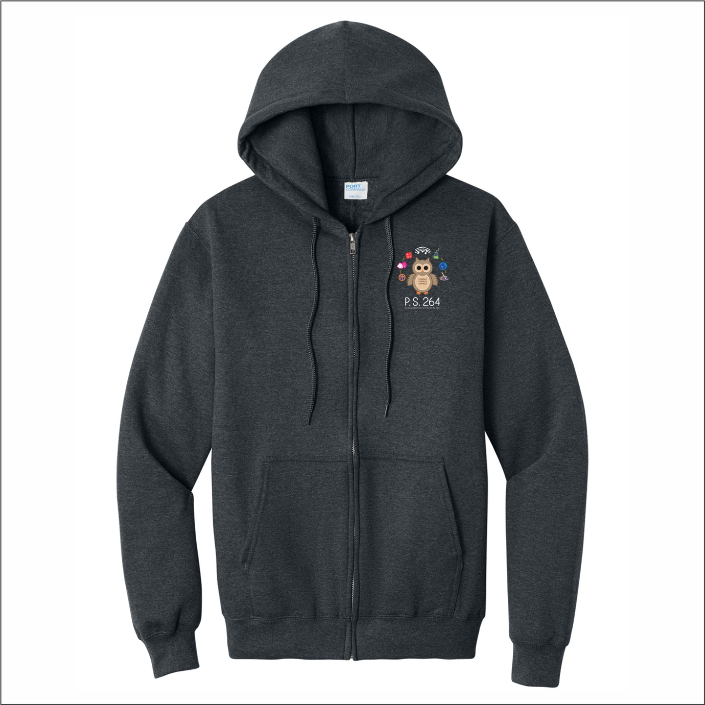 PS264 Full-Zip Hooded Sweatshirt