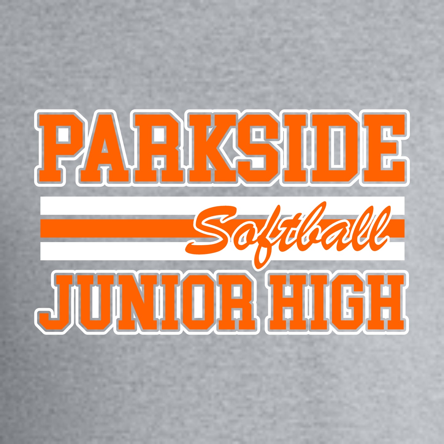 Parkside Softball 50/50 Short Sleeve T-shirt